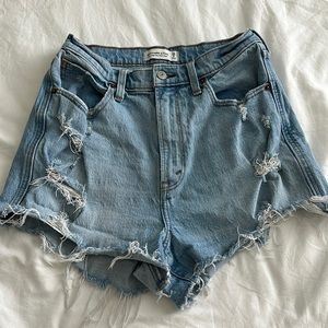 Abercrombie & Fitch: Ultra High Rise Mom Shorts